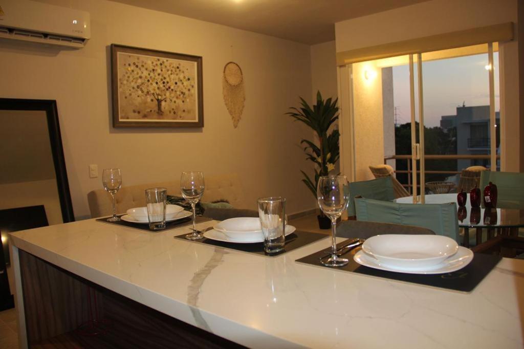 Апартаменты Departamento En Zona Diamante Акапулько Экстерьер фото